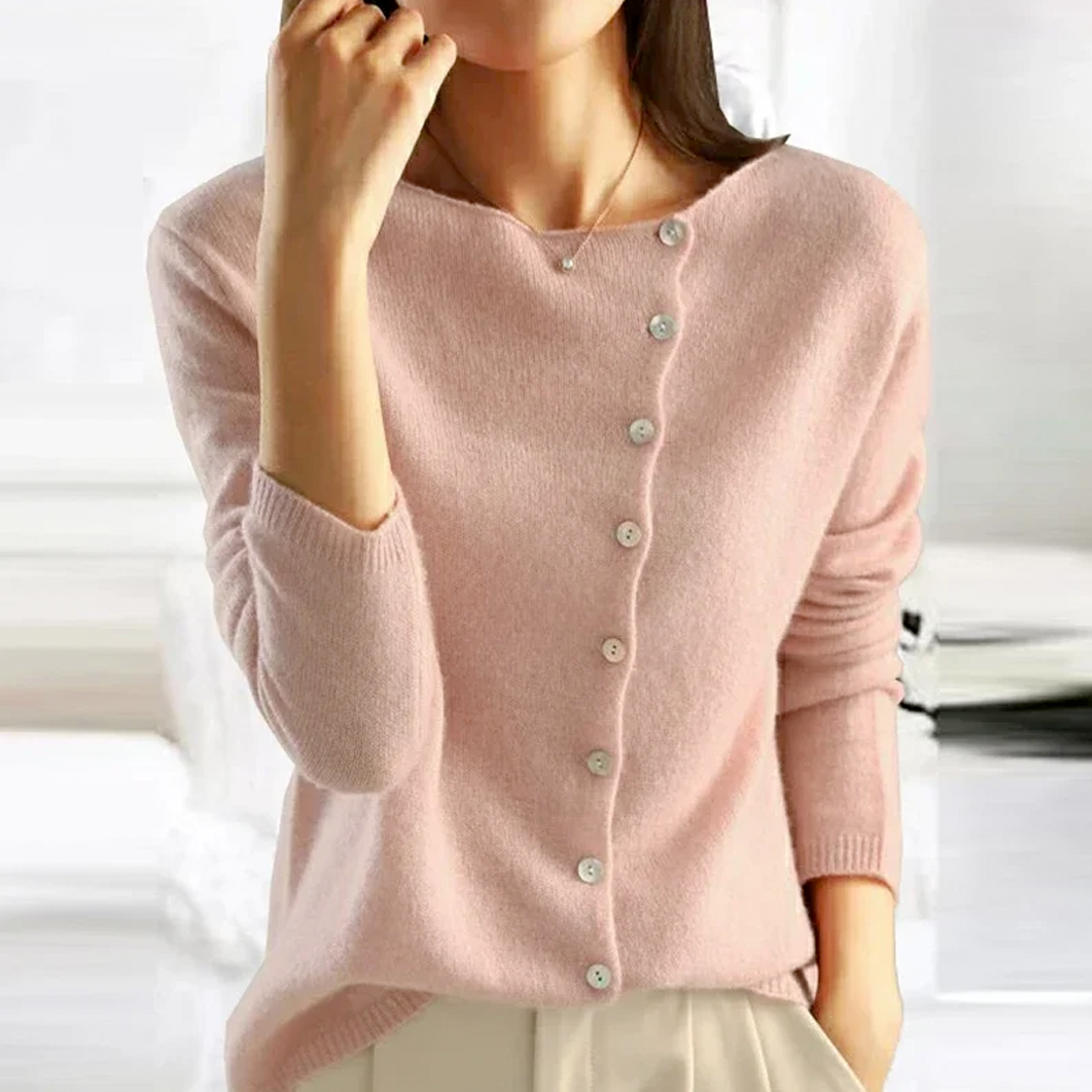 La Baule | Cardigan classique en maille boutonnée