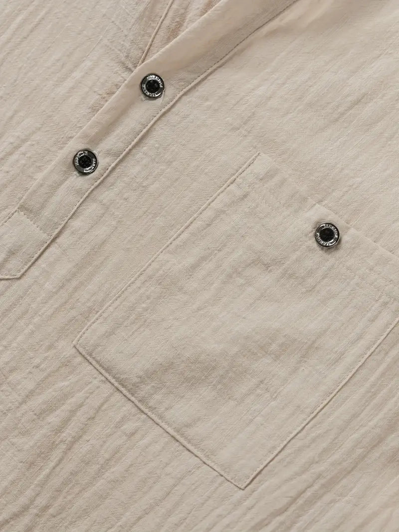 La Baule | Chemise élégante à manches courtes