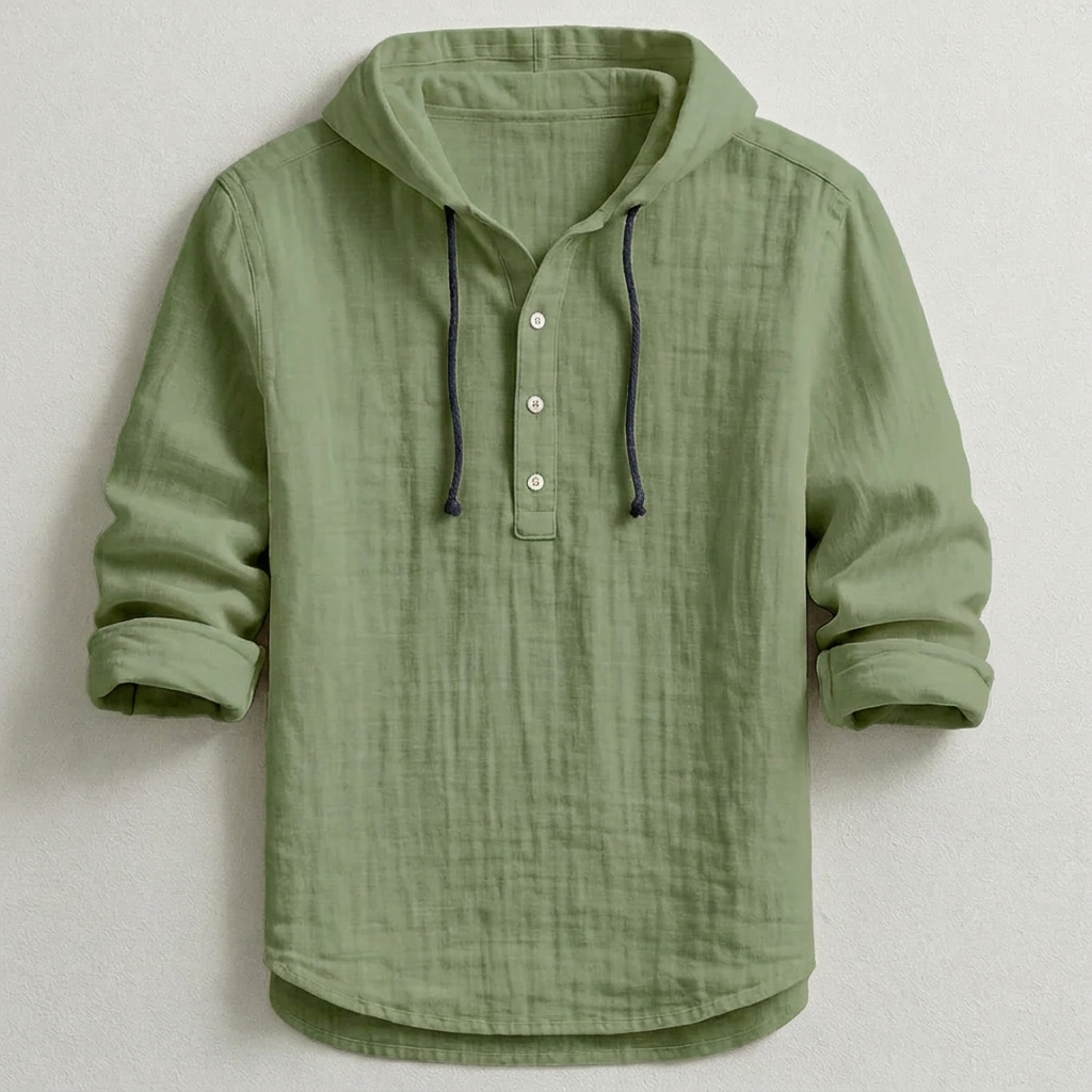 La Baule | Chemise de luxe avec capuche