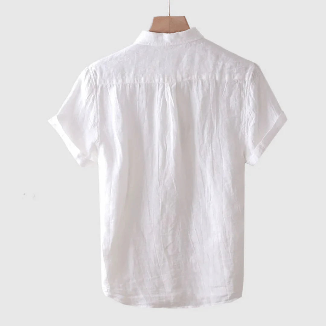 La Baule | Chemise élégante à manches courtes avec boutons