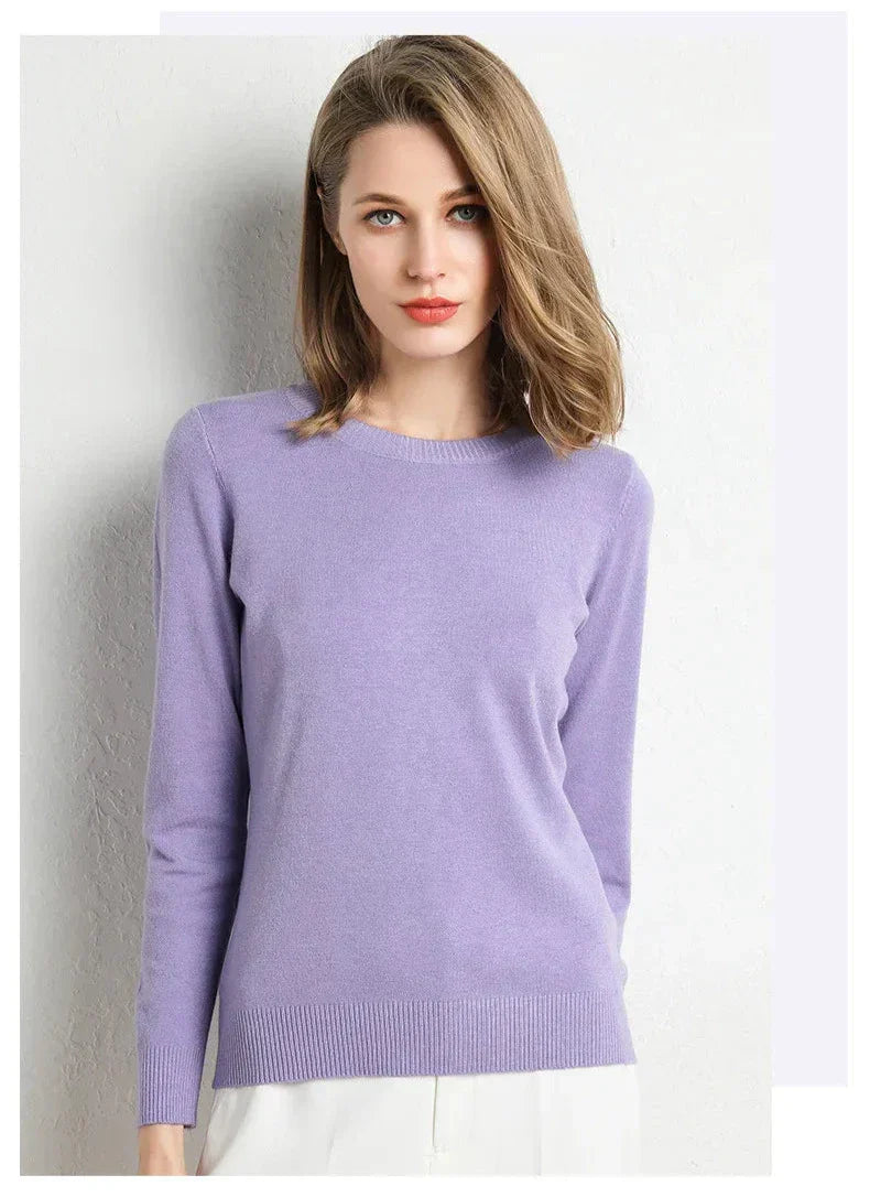 La Baule | Pull confort en laine essentiel
