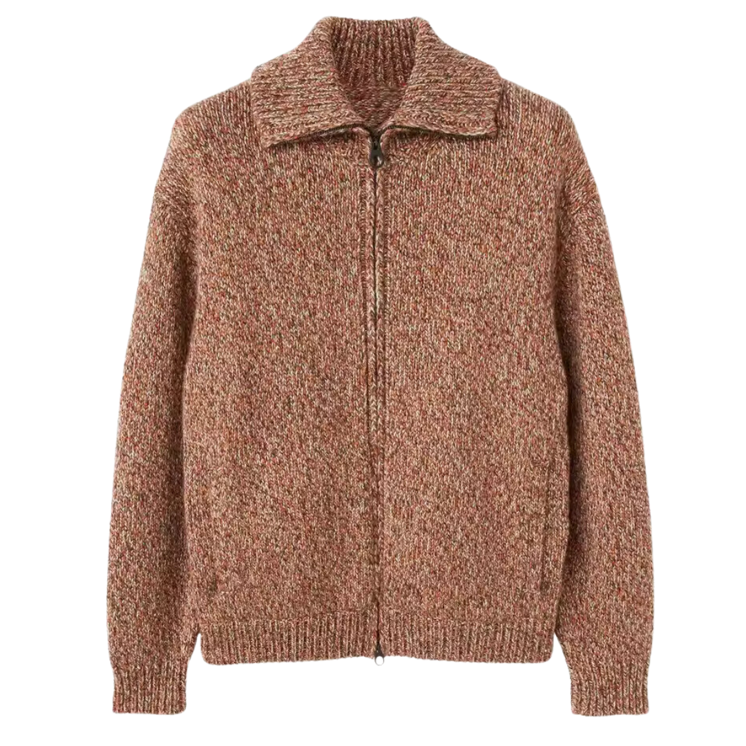 La Baule™ | BOMBER ZIPPÉ EN LAINE D'ALPAGA