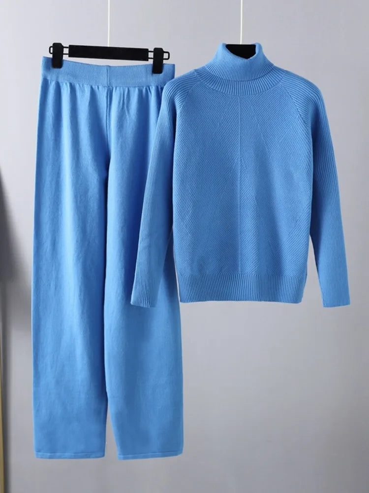 La Baule | Ensemble deux pièces Lounge en tricot torsadé