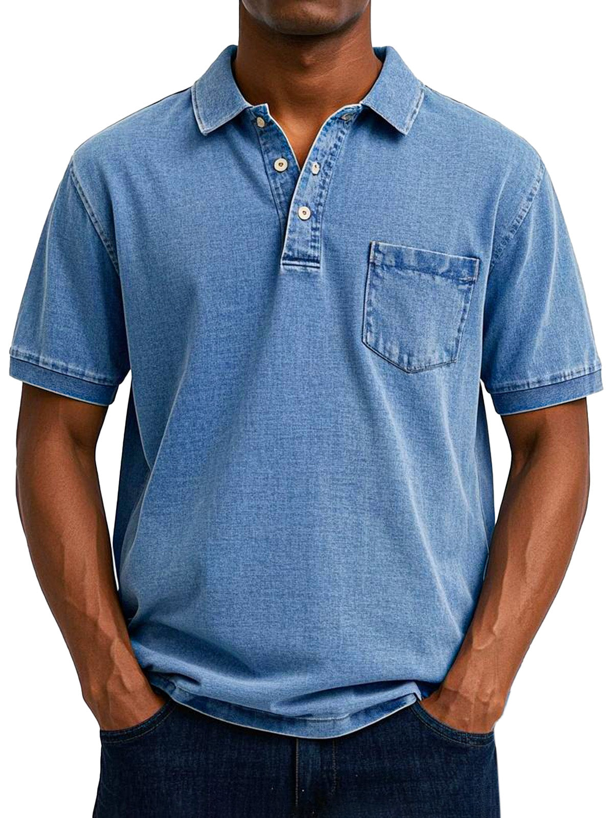 La Baule  | Chemise Polo Vintage Décontractée pour Homme