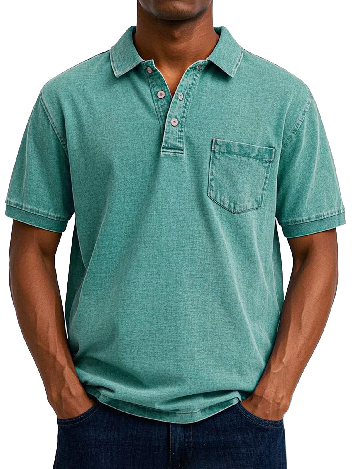 La Baule  | Chemise Polo Vintage Décontractée pour Homme