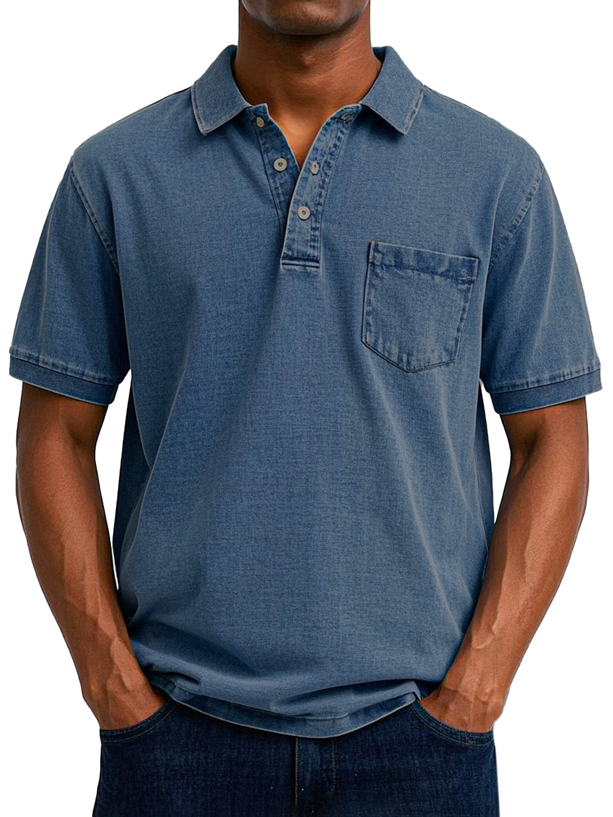 La Baule  | Chemise Polo Vintage Décontractée pour Homme