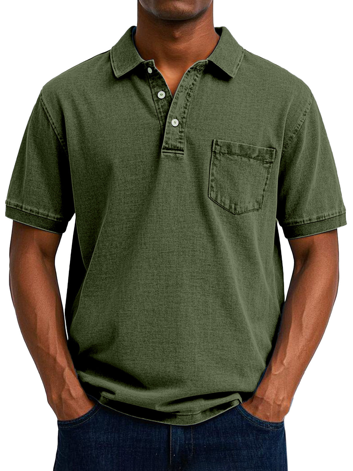 La Baule  | Chemise Polo Vintage Décontractée pour Homme