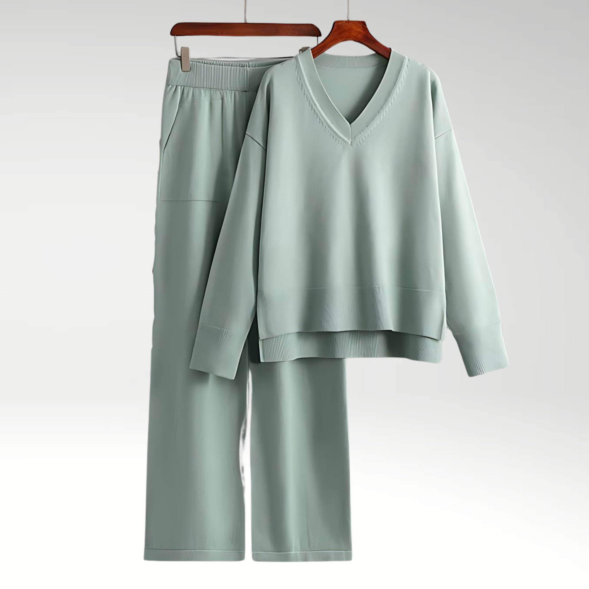 La Baule | Luxe Ensemble deux pièces col V