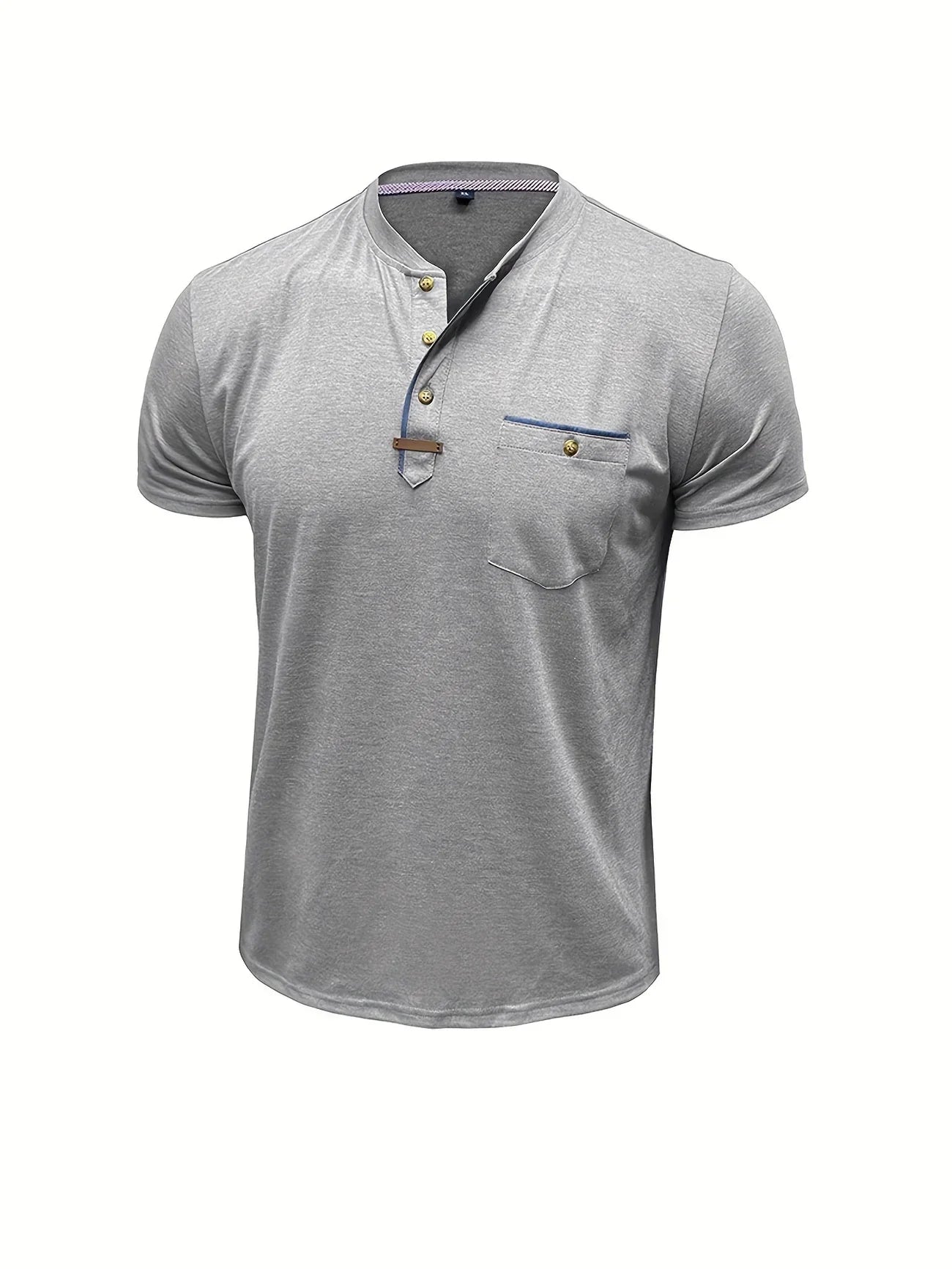 La Baule | T-shirt col rond élégant avec poche