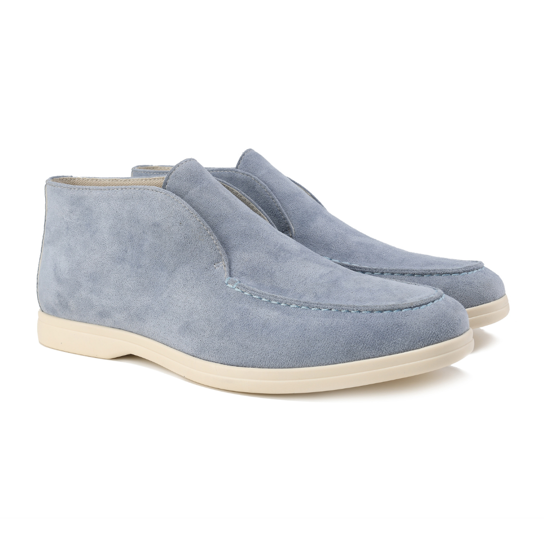 La Baule | Mocassins hauts en daim