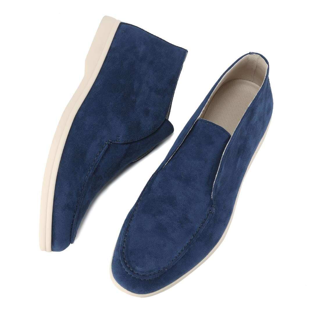 La Baule | Mocassins hauts en daim