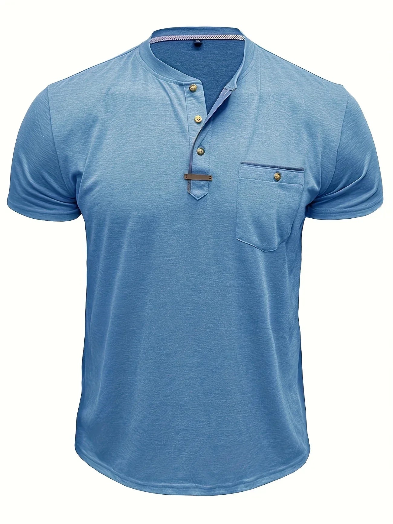 La Baule | T-shirt col rond élégant avec poche
