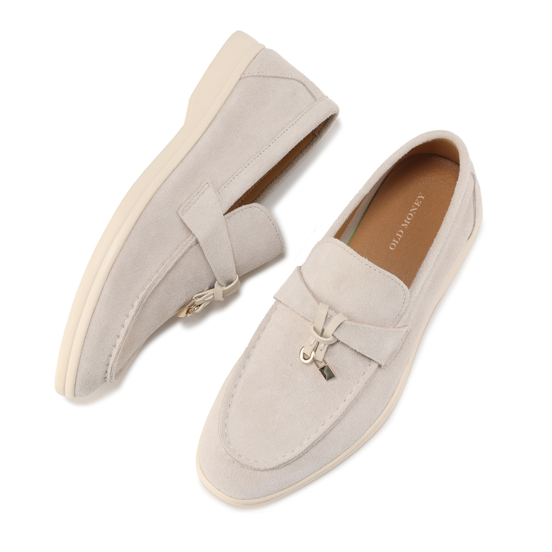 La Baule | Mocassins en daim Old Money