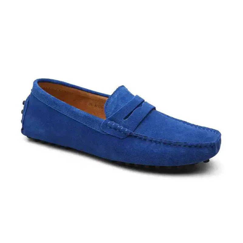 La Baule | Mocassins Driver en daim