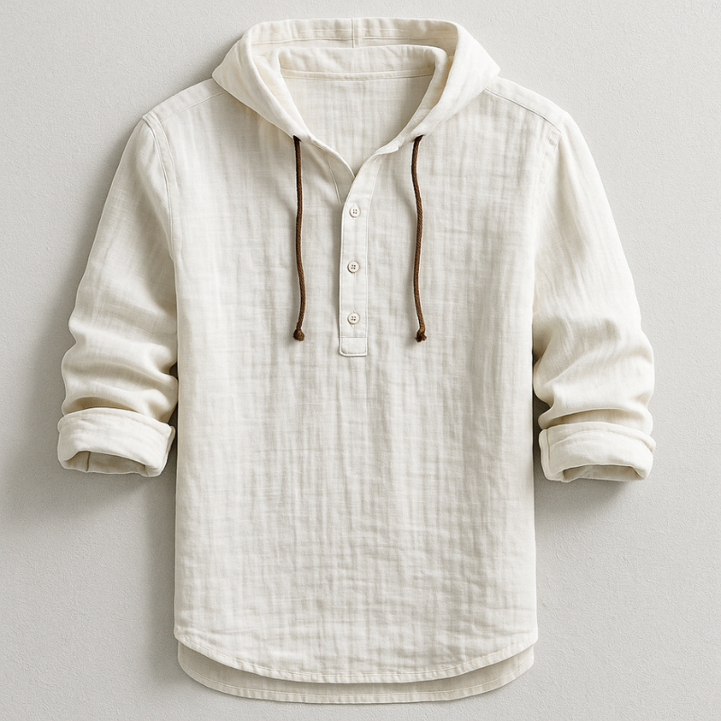 La Baule | Chemise de luxe avec capuche
