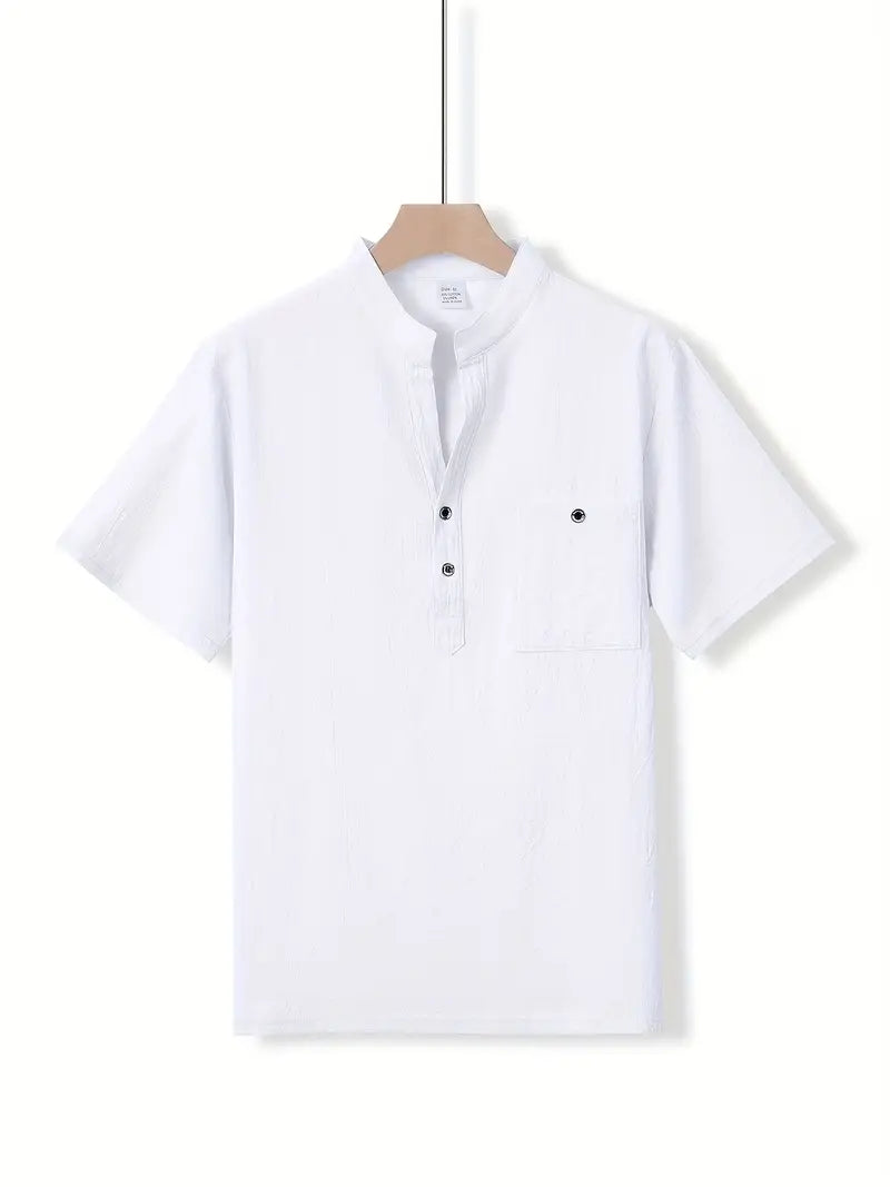 La Baule | Chemise élégante à manches courtes
