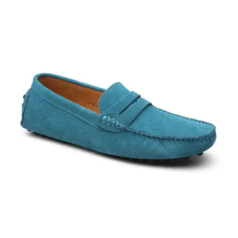 La Baule | Mocassins Driver en daim
