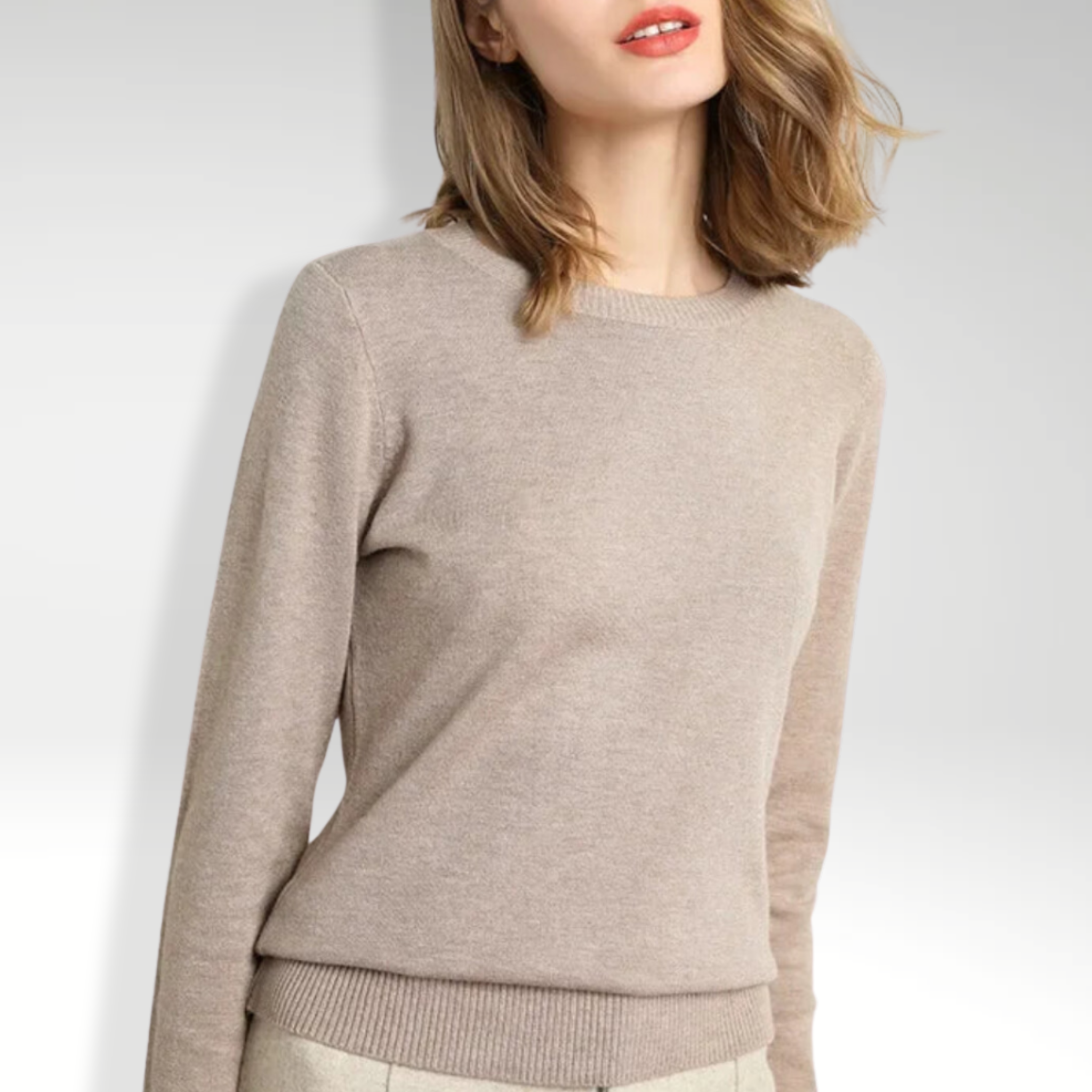La Baule | Pull confort en laine essentiel
