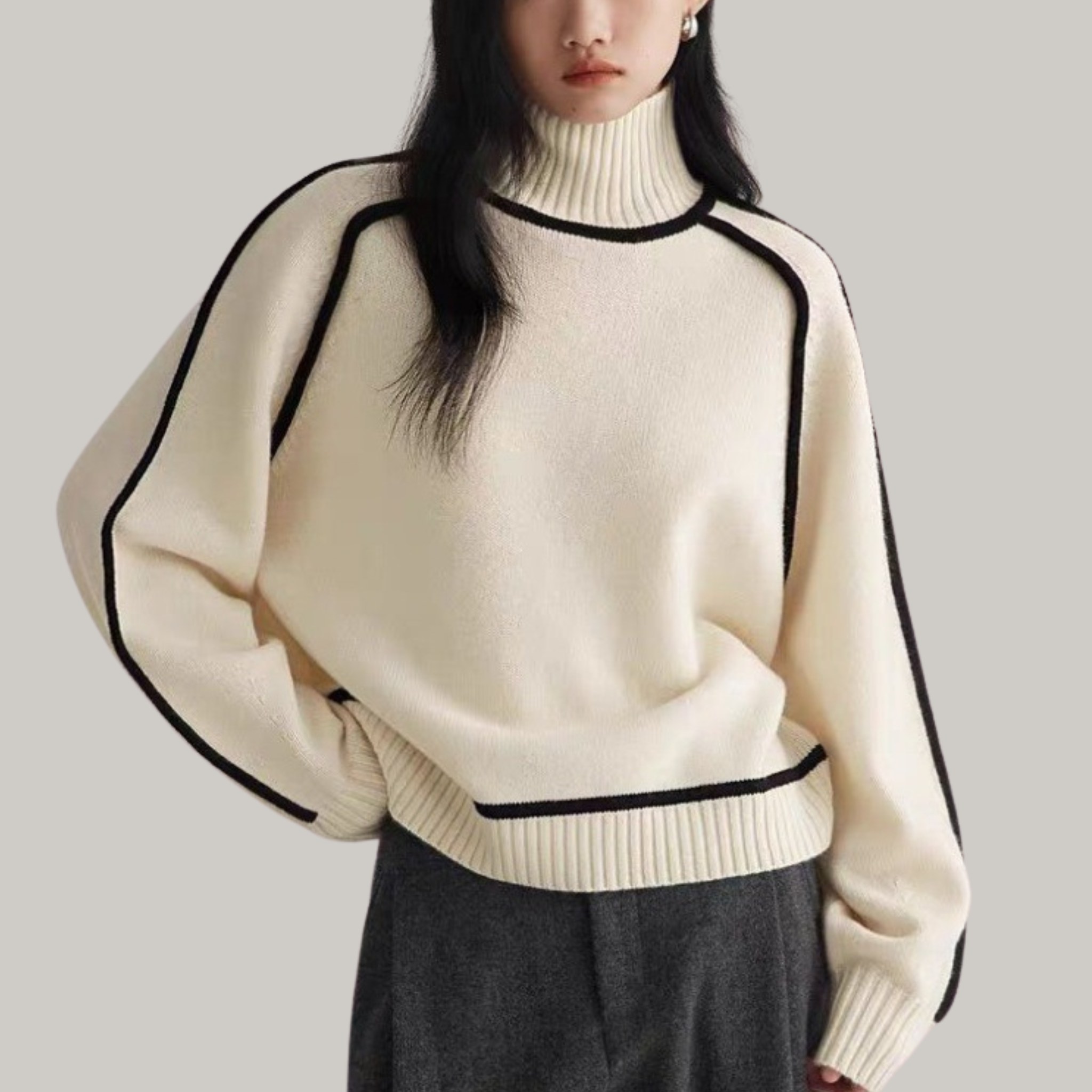 La Baule | Pull à col roulé confortable