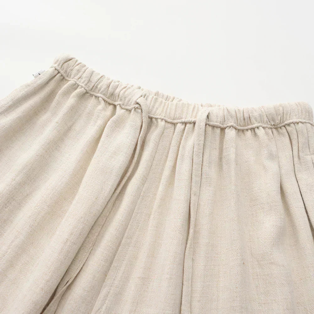 La Baule | Pantalon slim en lin