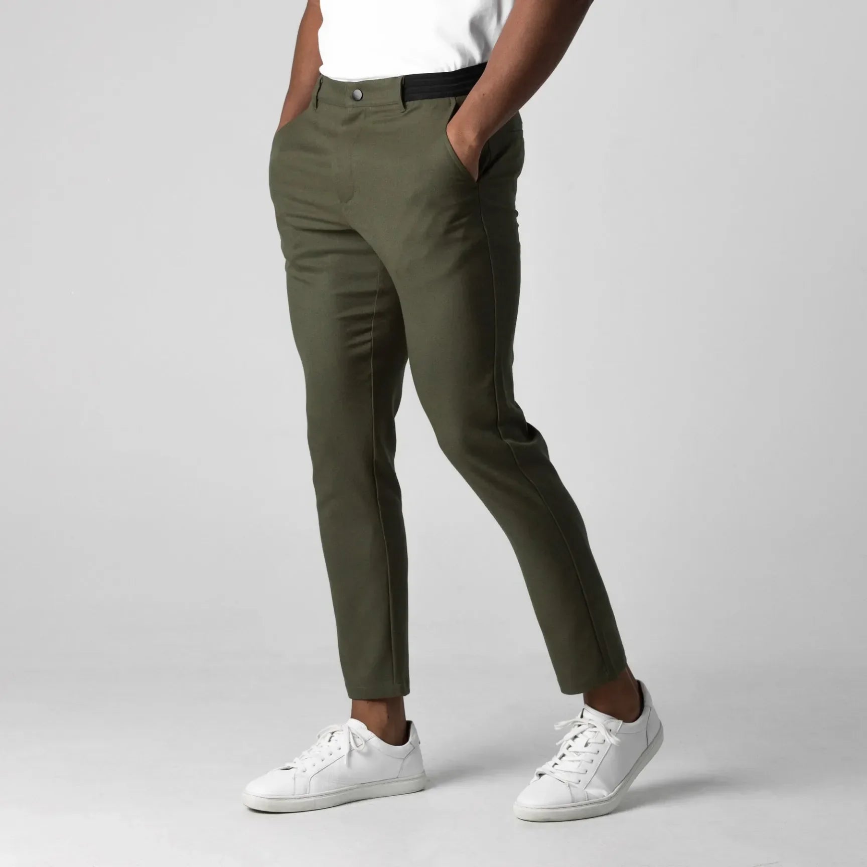 La Baule | Chino élastiqué premium