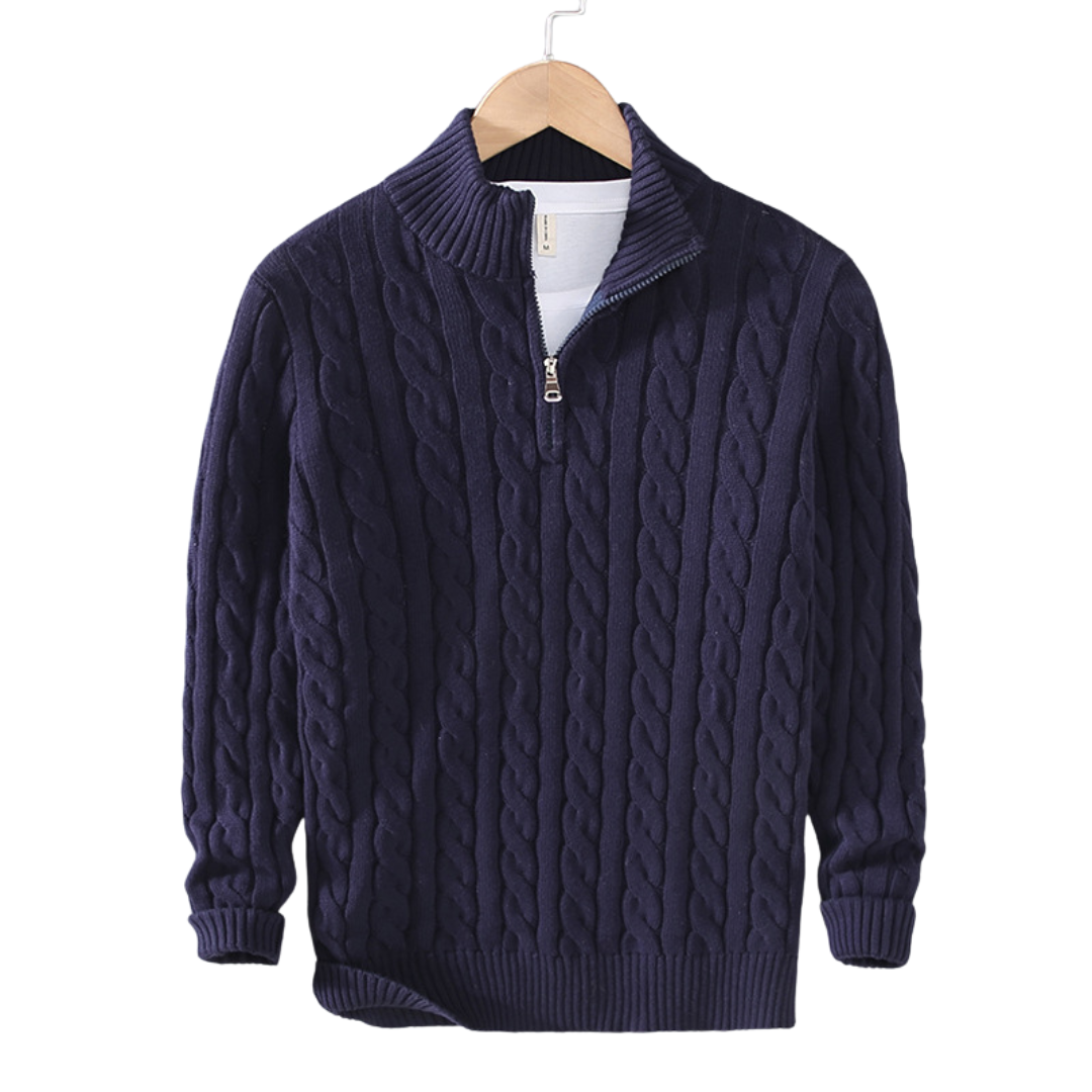 La Baule | Pull demi-zippé