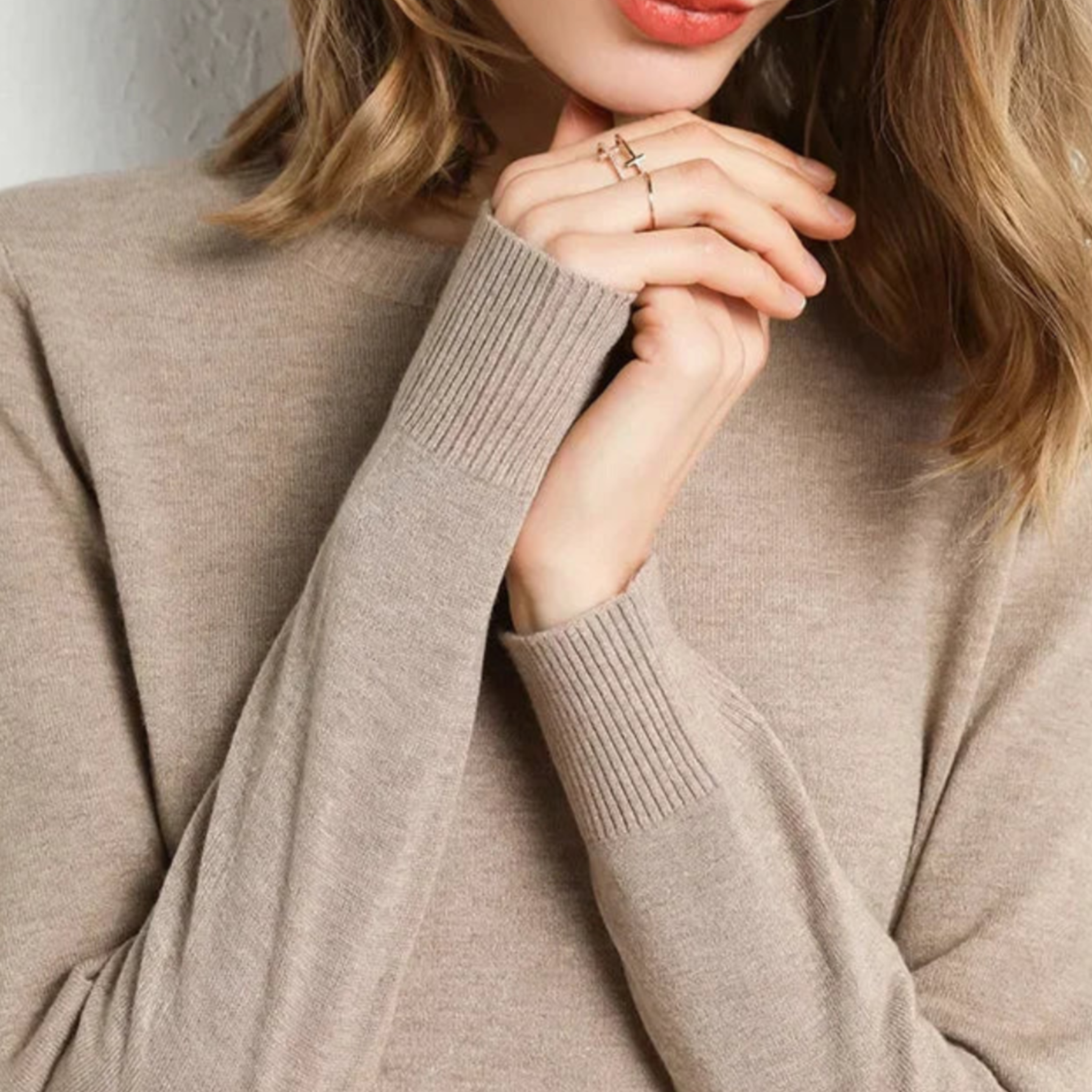 La Baule | Pull confort en laine essentiel