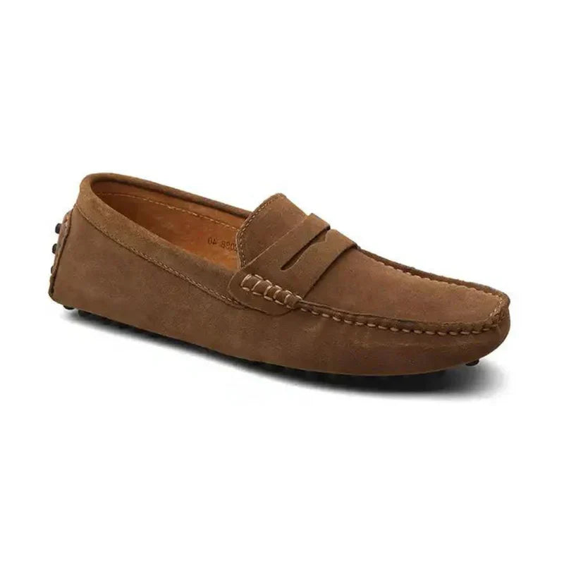 La Baule | Mocassins Driver en daim