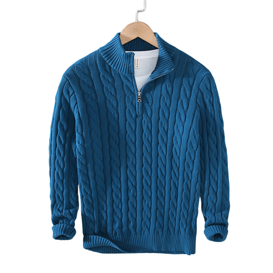La Baule | Pull demi-zippé