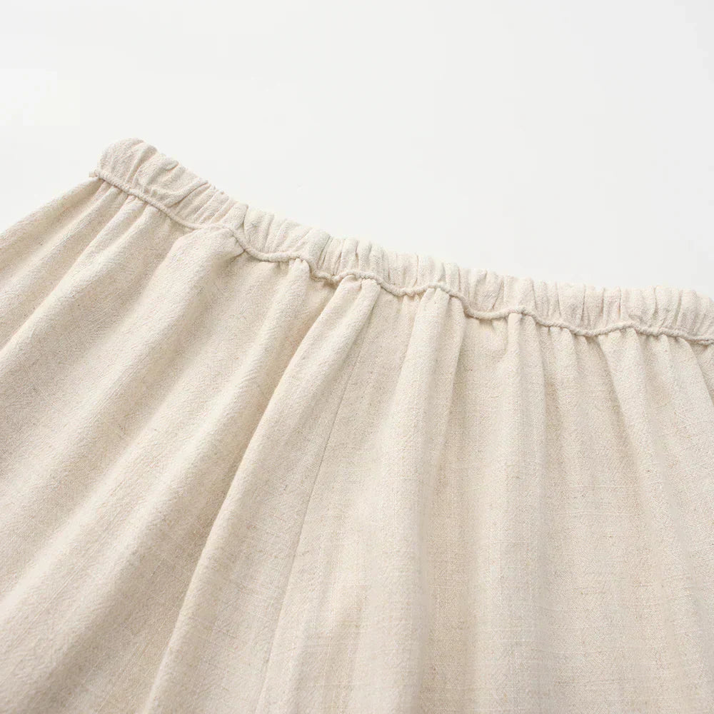 La Baule | Pantalon slim en lin