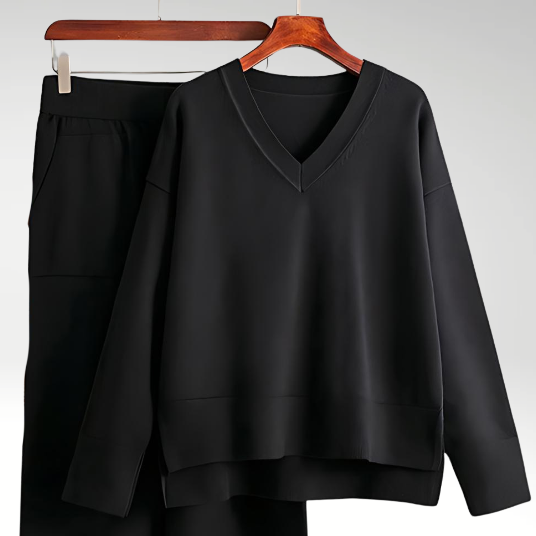 La Baule | Luxe Ensemble deux pièces col V