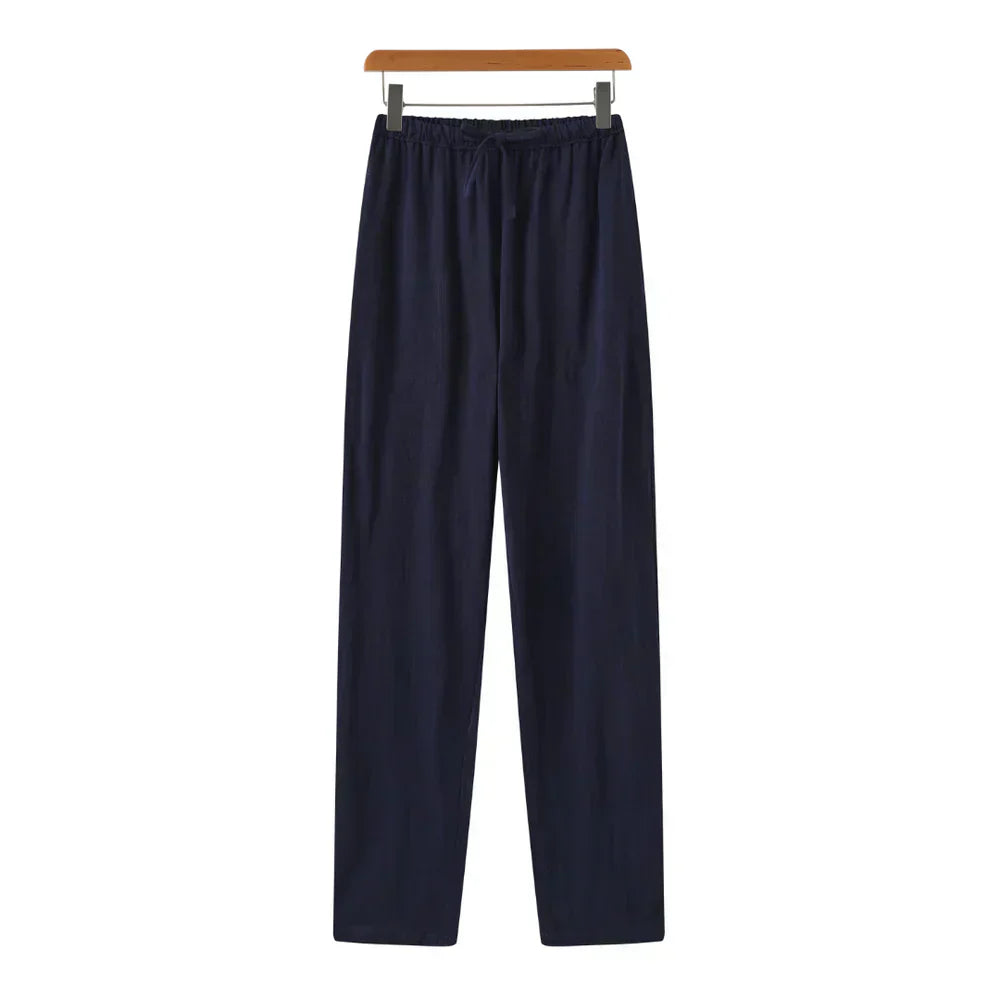 La Baule | Pantalon slim en lin