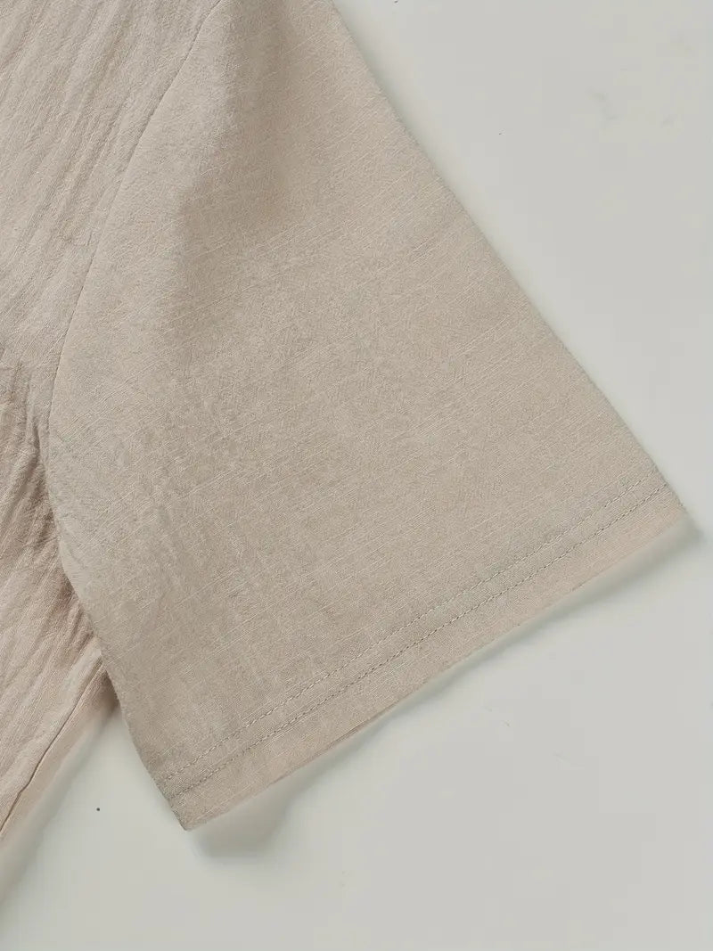 La Baule | Chemise élégante à manches courtes
