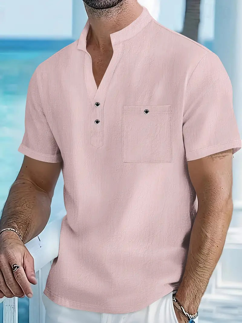 La Baule | Chemise élégante à manches courtes