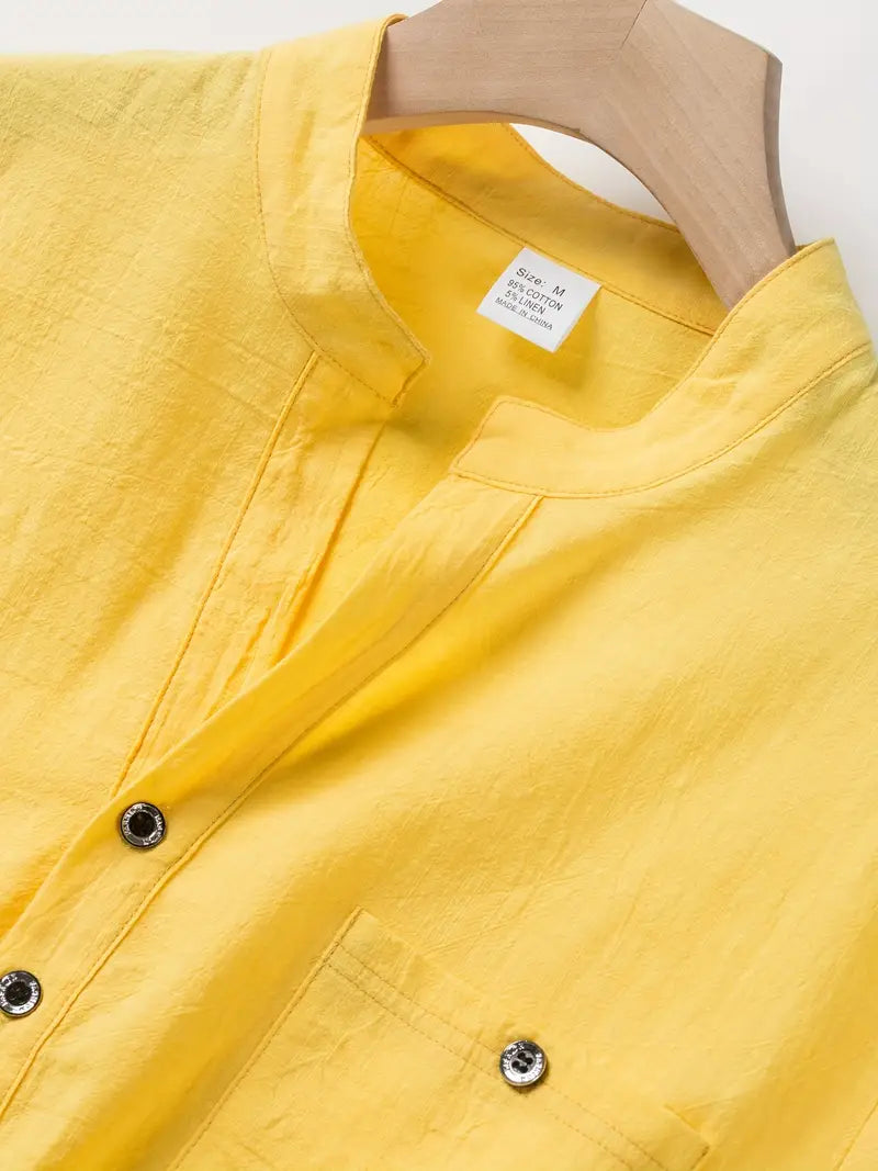 La Baule | Chemise élégante à manches courtes