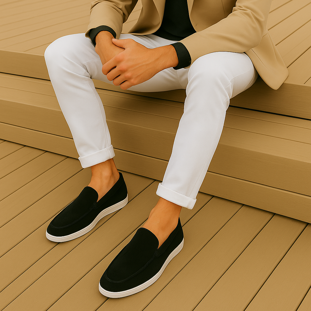 La Baule | Mocassins élégants en suède
