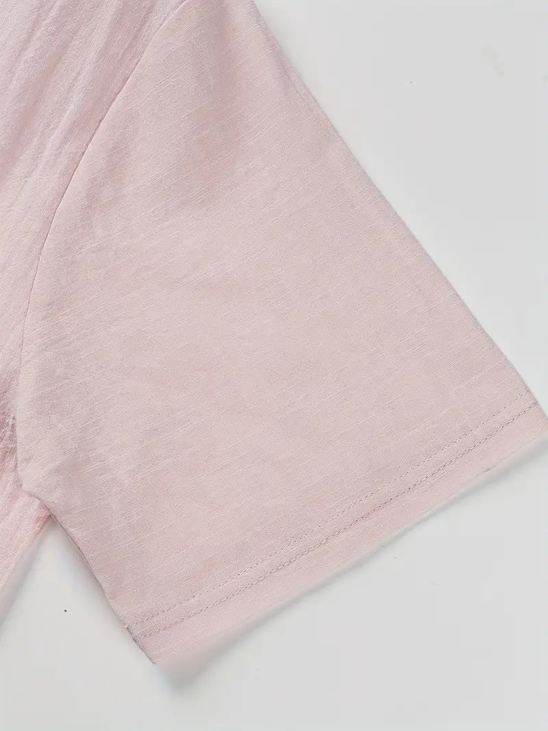 La Baule | Chemise élégante à manches courtes