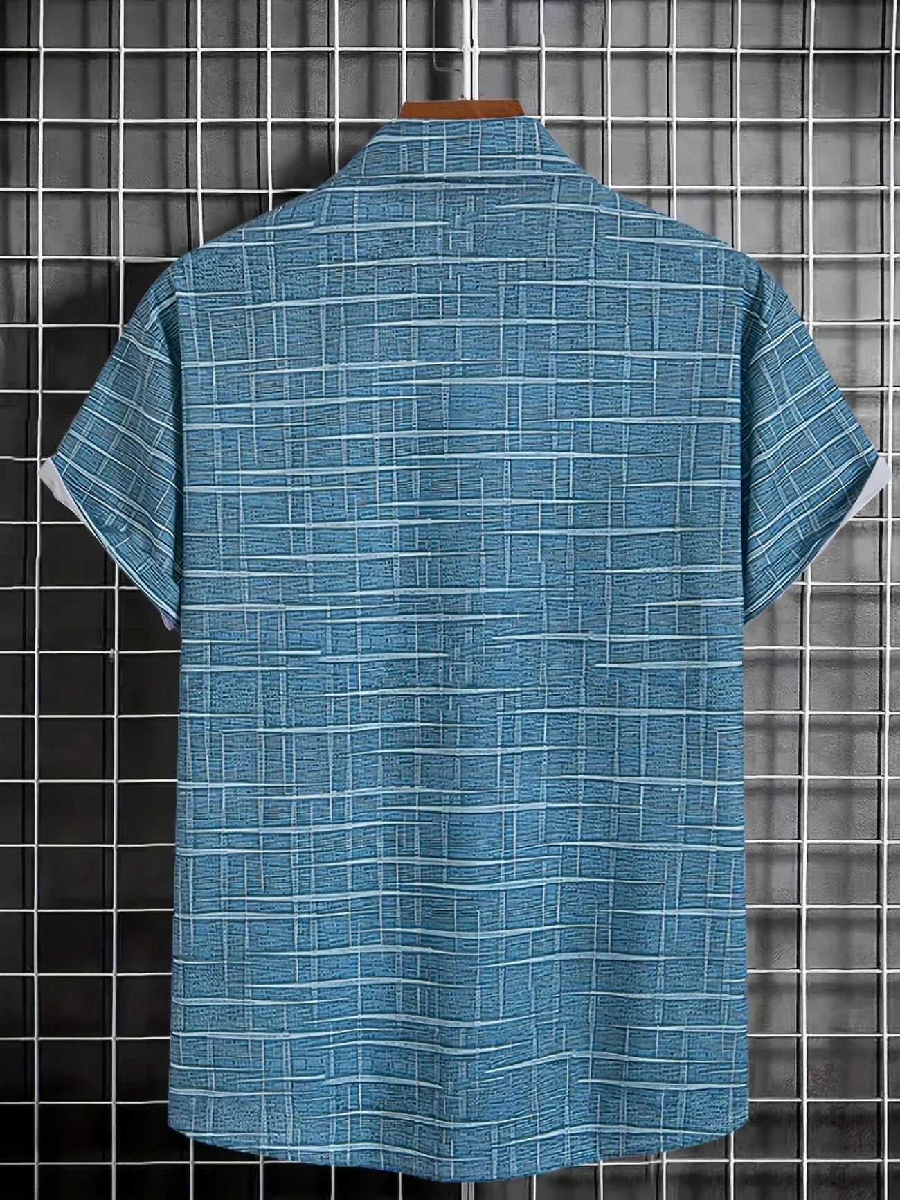La Baule | Chemise élégante à motif rayé et à carreaux