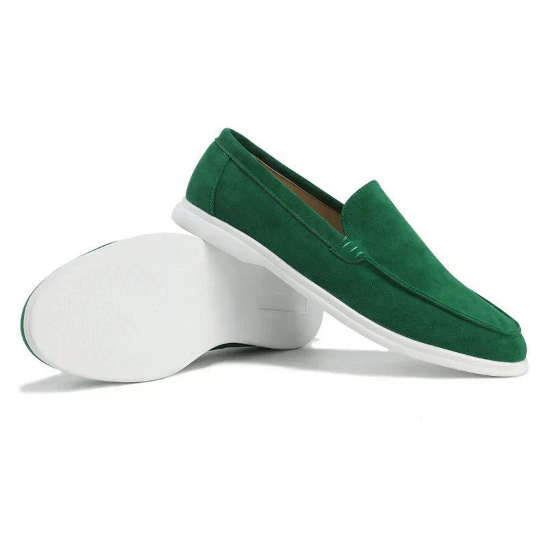 La Baule | Mocassins en daim