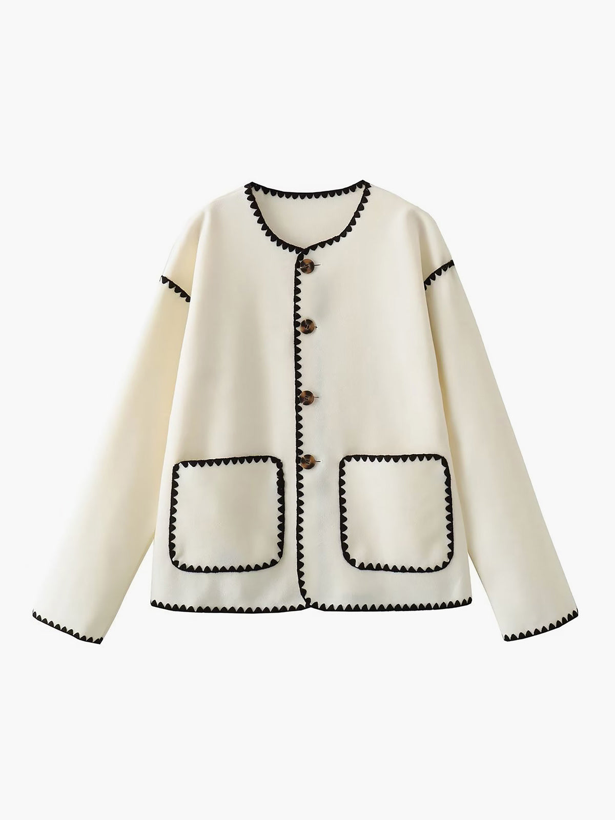 La Baule | Veste contrastée