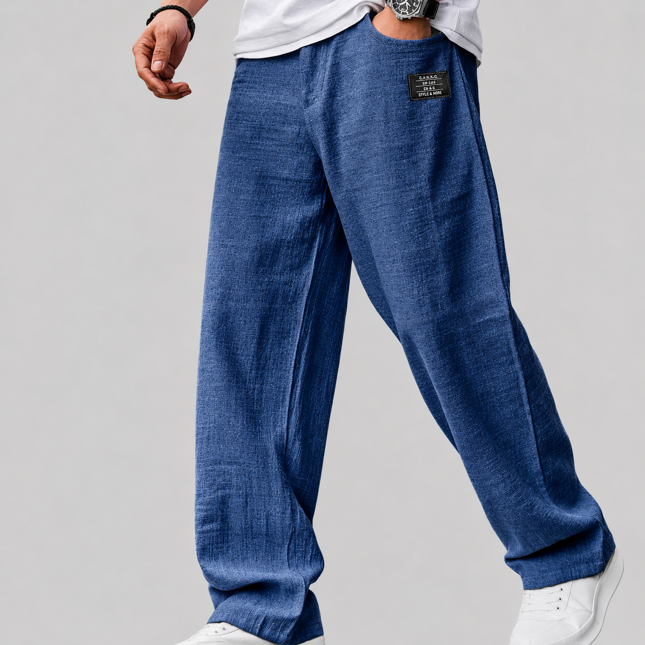 La Baule | Pantalon casual premium en lin