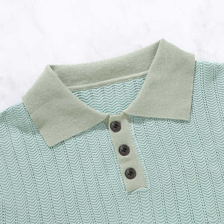 La Baule | Polo tricoté