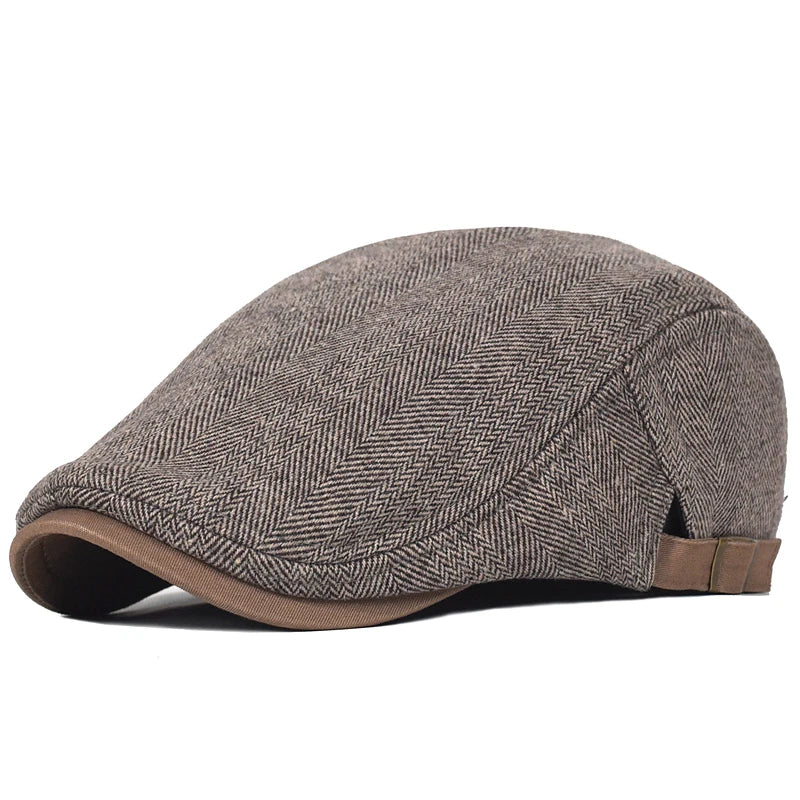 La Baule | Casquette Moderne pour Hommes avec Motif Chevron