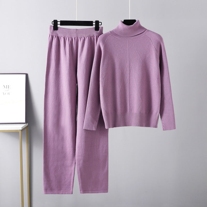 La Baule | Ensemble deux pièces Lounge en tricot torsadé