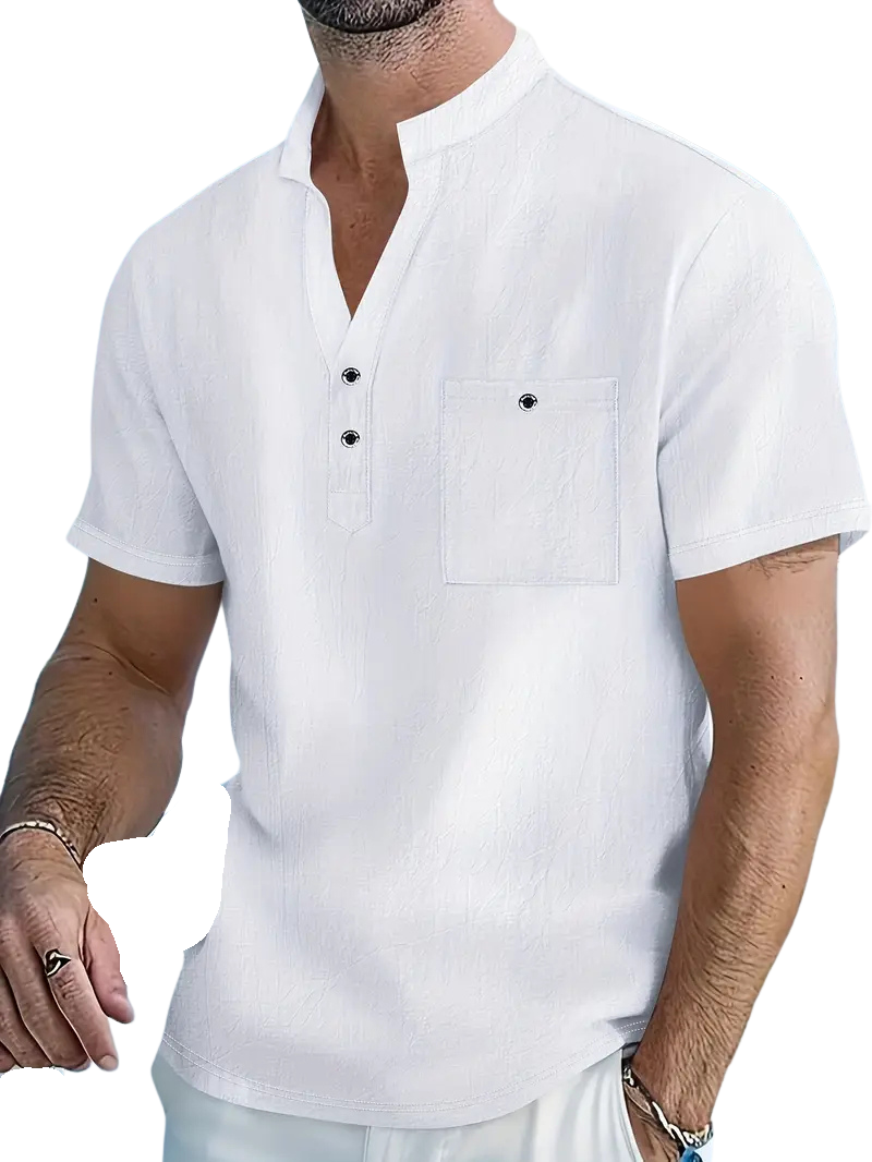 La Baule | Chemise élégante à manches courtes