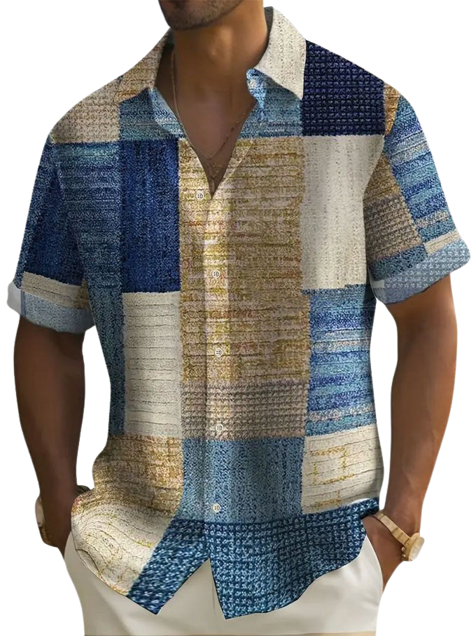 La Baule | Chemise élégante à manches courtes