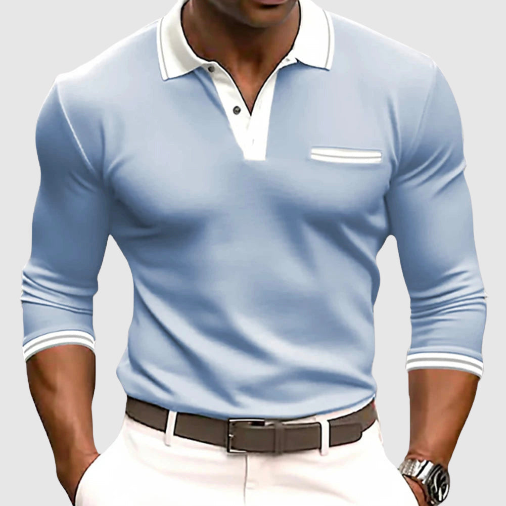 La Baule | Chemise à détails contrastés élégants