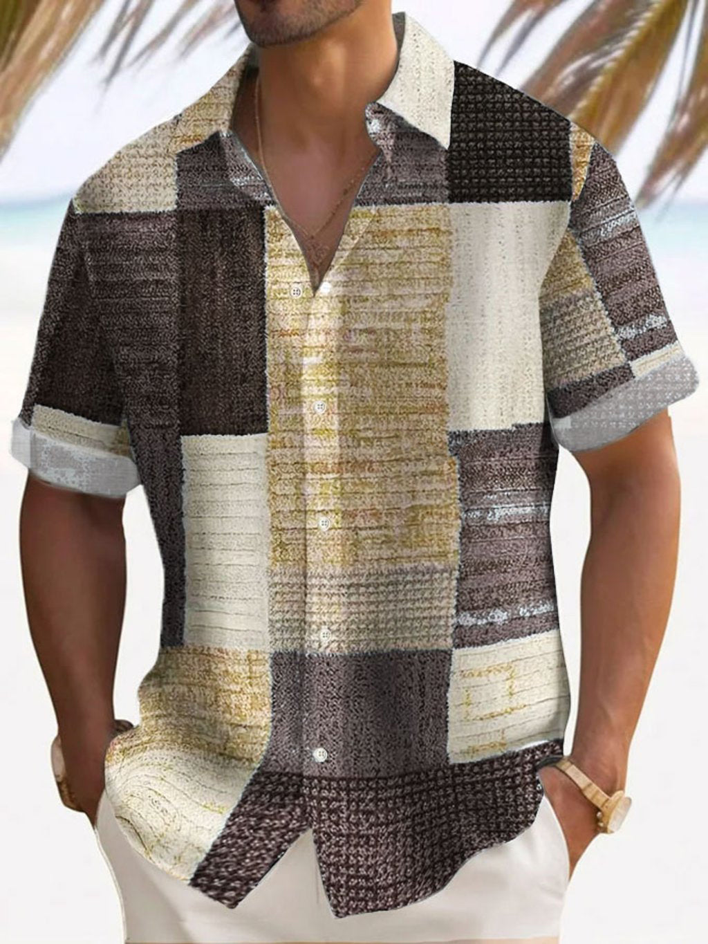 La Baule | Chemise élégante à manches courtes