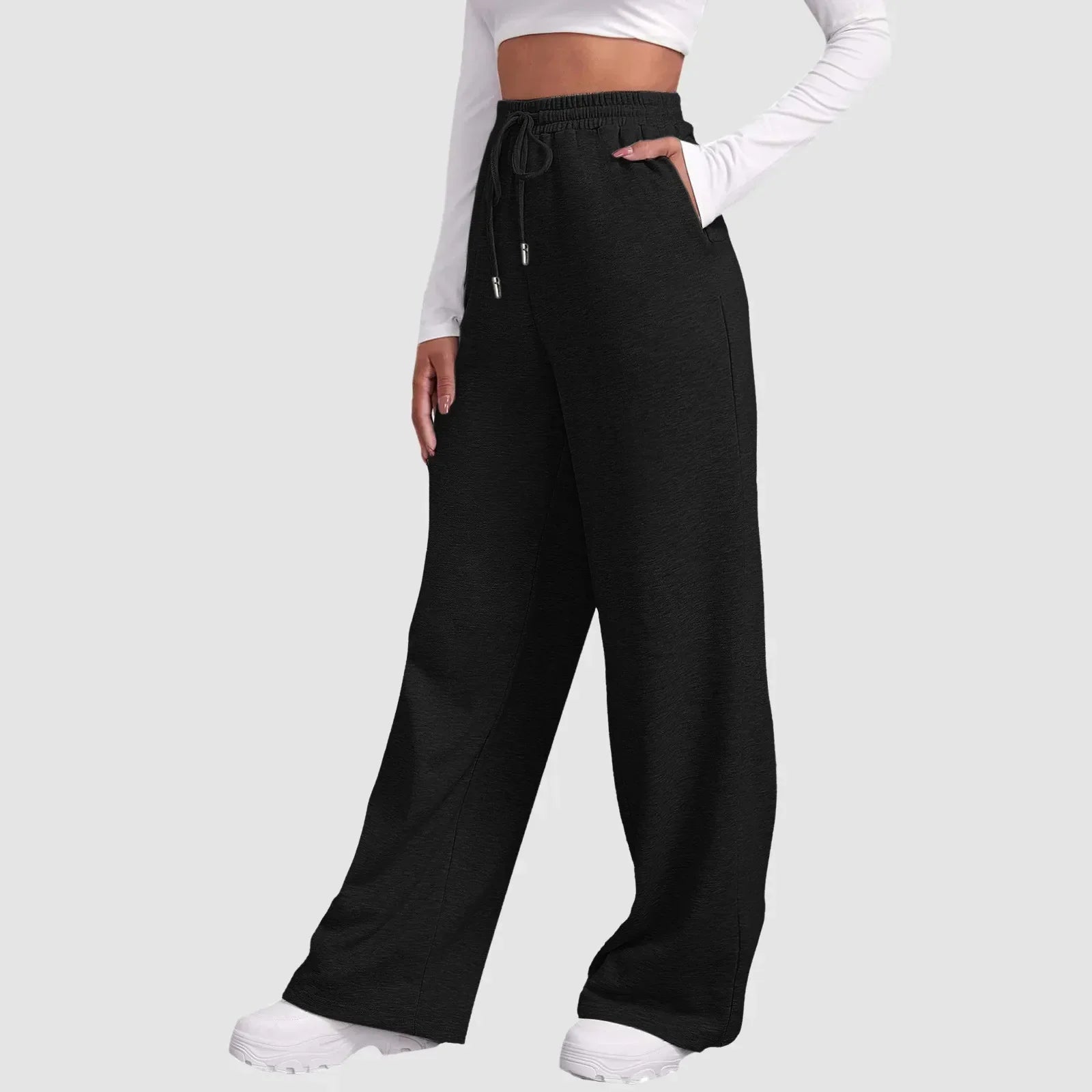 La Baule | Joggers à jambe large et coupe décontractée
