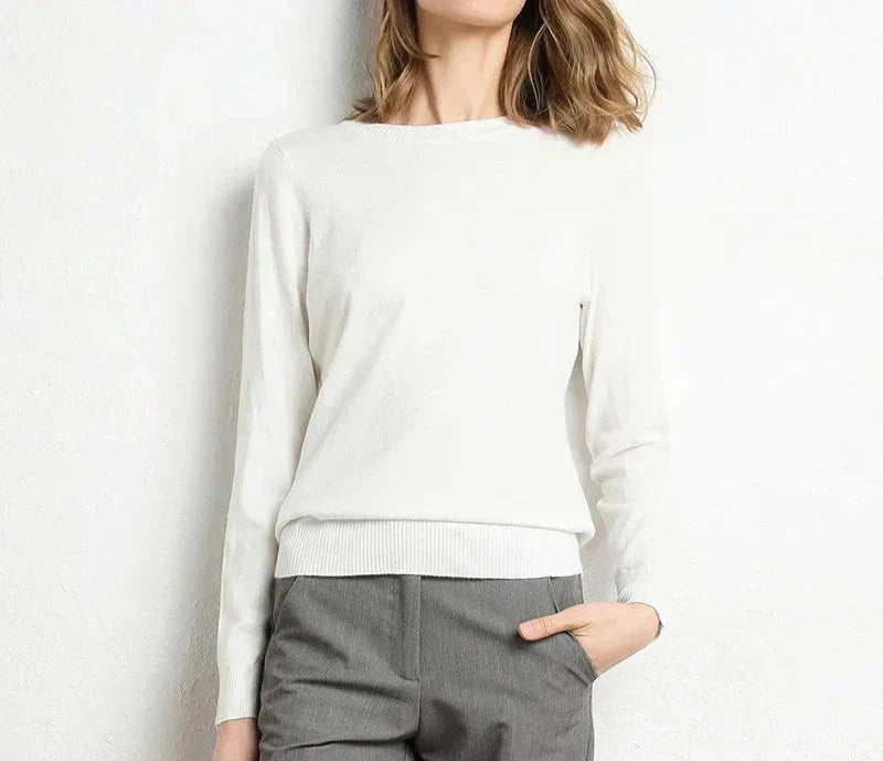 La Baule | Pull confort en laine essentiel